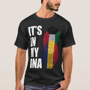 Camiseta Bandera Del Patrimonio Musulmán De La Mezcla Kuwai