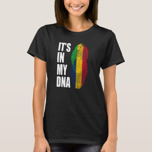Camiseta Bandera Del Patrimonio Musulmán Y Chadiano