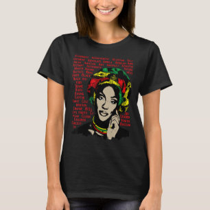 Camiseta Bandera del Patrimonio Norteamericano Negro, 1967,