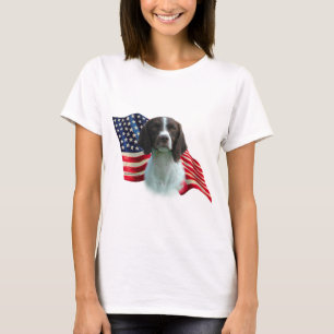 Camiseta Bandera del perro de aguas de Bretaña