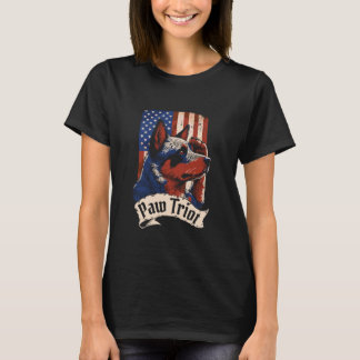 Camiseta Bandera del perro de ganado australiano raza Us - 