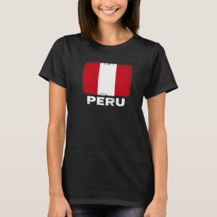 Camiseta Bandera del Perú apoya a peruanas