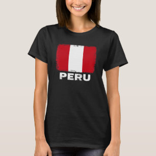 Camiseta Bandera del Perú apoya a peruanas