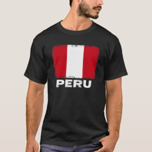 Camiseta Bandera del Perú apoya a peruanas