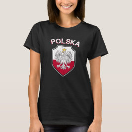 Camiseta Bandera del polaco del águila de Polska
