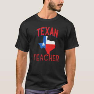 Camiseta Bandera del profesor texano Orgulloso Texas Vintag