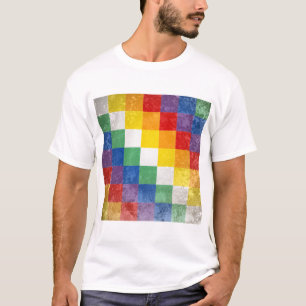 Camiseta bandera del pueblo aymara
