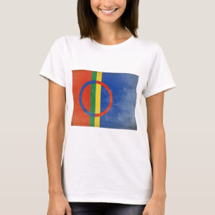 Camiseta Bandera del pueblo sami