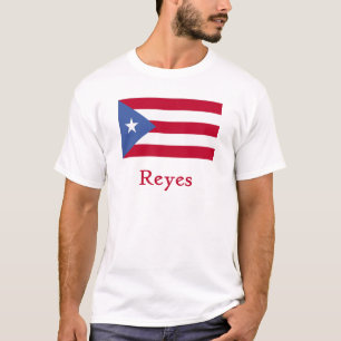 Camiseta Bandera del puertorriqueño de Reyes