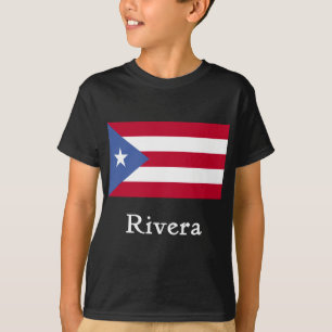 Camiseta Bandera del puertorriqueño de Rivera