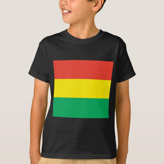 Camiseta Bandera del reggae (Anverso)