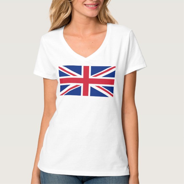 Camiseta Bandera del Reino Unido (Anverso)