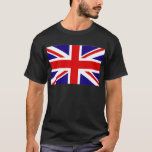 Camiseta Bandera del Reino Unido<br><div class="desc">gran,  gran,  británico,  bandera,  real,  boda,  william,  kate,  príncipes,  catherine,  middleton,  reino unido,  gbr,  británico,  inglaterra,  princesa,  inglaterra, </div>