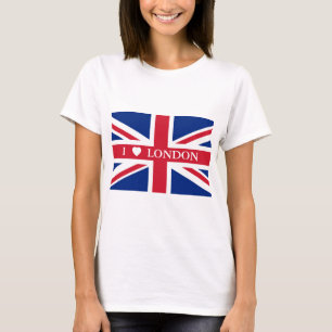 Camiseta Bandera del Reino Unido - AMO LONDRES
