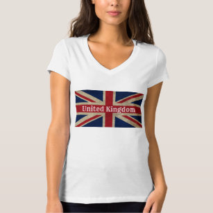 Camiseta Bandera del Reino Unido con problemas