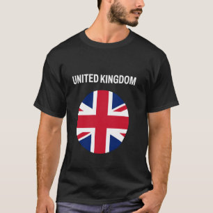 Camiseta Bandera del Reino Unido Moderna