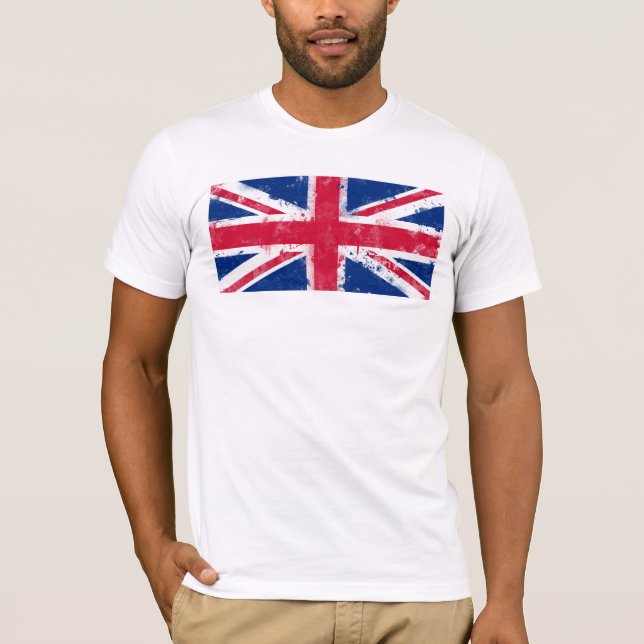 Camiseta Bandera del Reino Unido o la bandera de la Unión (Anverso)