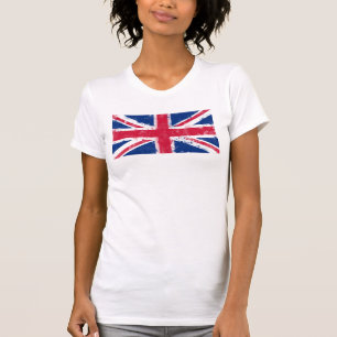 Camiseta Bandera del Reino Unido o la bandera de la Unión