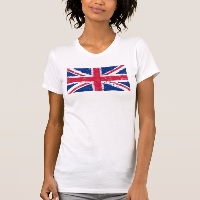 Camiseta Bandera del Reino Unido o la bandera de la Unión (Anverso)
