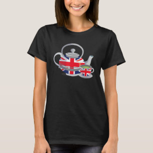 Camiseta Bandera del Reino Unido Unión I Jack I Teapot a
