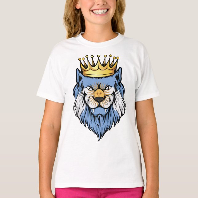 Camiseta Bandera del Rey del León de Argentina (Anverso)
