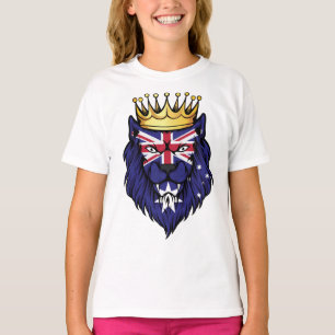 Camiseta Bandera del Rey del León de Australia