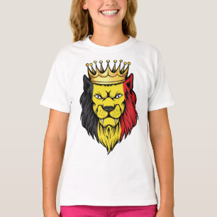 Camiseta Bandera del Rey del León de Bélgica