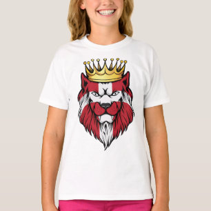 Camiseta Bandera del Rey del León de Dinamarca