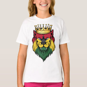 Camiseta Bandera del Rey del León de Ghana
