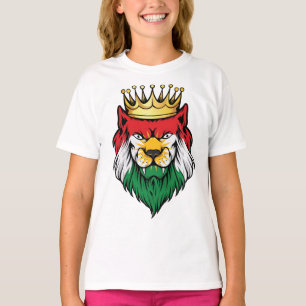 Camiseta Bandera del Rey del León de Kurdistán