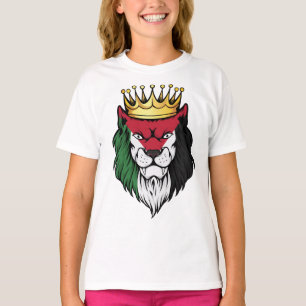 Camiseta Bandera del Rey del León de Palestina