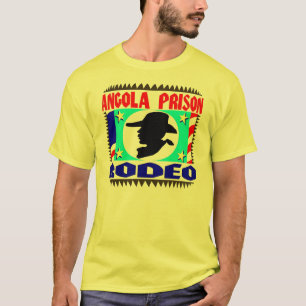 Camiseta Bandera del rodeo de la prisión de Angola
