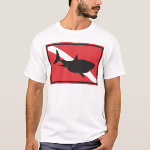 Camiseta Bandera del salto del tiburón