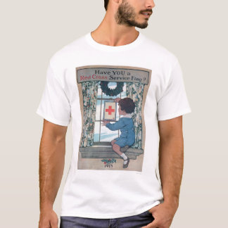 Camiseta Bandera del servicio de la Cruz Roja (US00202B)