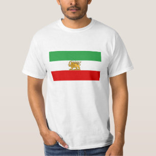 Camiseta Bandera del Shah de 1964-1980) شیروخورشی