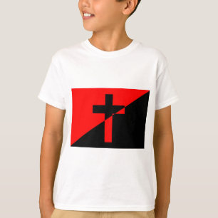 Camiseta Bandera del socialismo cristiano y el anarquismo (