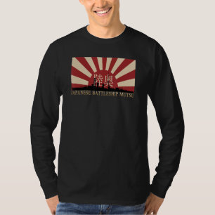 Camiseta Bandera del Sol Naciente del Acorazado Japonés Mut