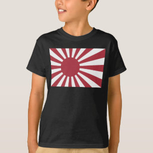 Camiseta Bandera del Sol Naciente Imperial Japonés, Edo a l