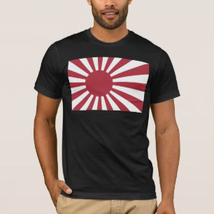 Camiseta Bandera del Sol Naciente Imperial Japonés, Edo a l