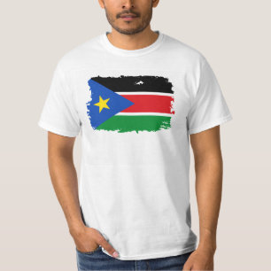 Camiseta Bandera del sur de Sudán