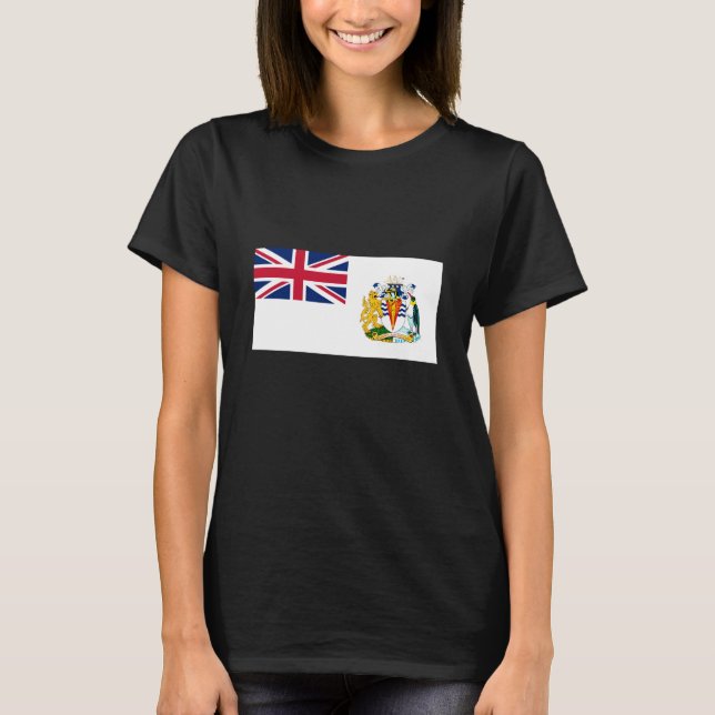 Camiseta Bandera del Territorio Antártico Británico (Anverso)