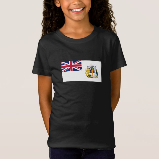 Camiseta Bandera del Territorio Antártico Británico (Anverso)