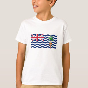 Camiseta Bandera del Territorio Británico del Océano Índico