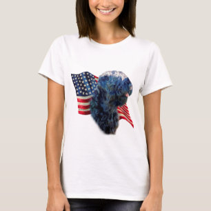 Camiseta Bandera del territorio ruso negro