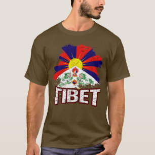 Camiseta Bandera del Tíbet
