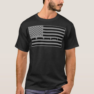 Camiseta Bandera del trabajador ferroviario