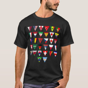 Camiseta Bandera del Triángulo Cute 32 Festival del País So