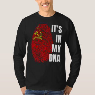 Camiseta Bandera Del Udssr Unión Soviética Nostalgia Dna Fi