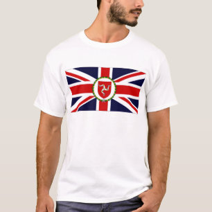 Camiseta Bandera del Vicegobernador de la Isla de Man