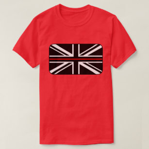 Camiseta Bandera delgada de la línea roja del Reino Unido